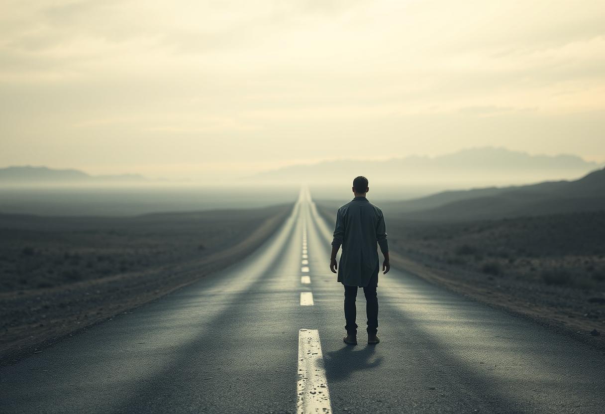 The long, winding path ahead suggests an extended period before a solid market bottom.
