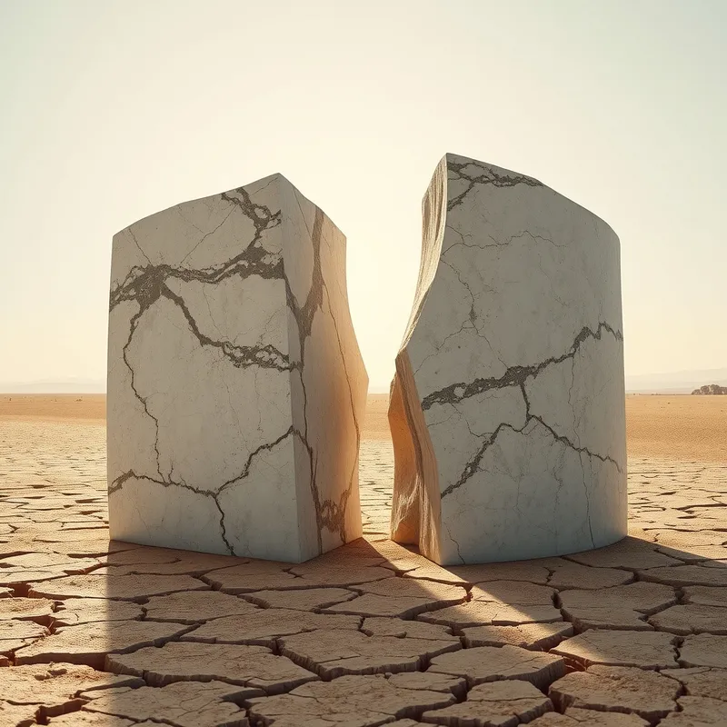 Fallen Pillars: When historical support structures fail.
