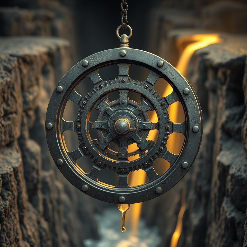Fractured Clockwork: The four-year cycle mechanism under structural stress.