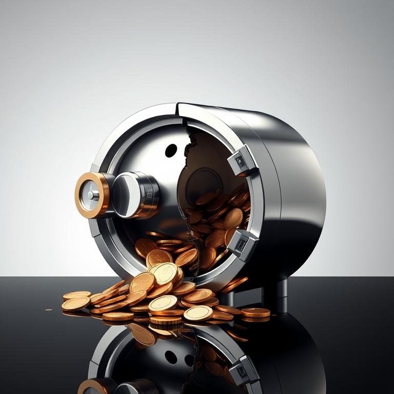The Fractured Safe: The collapse of the private piggy bank.