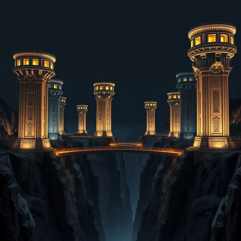 The Fragmented Empire: Bridges over capital chasms.