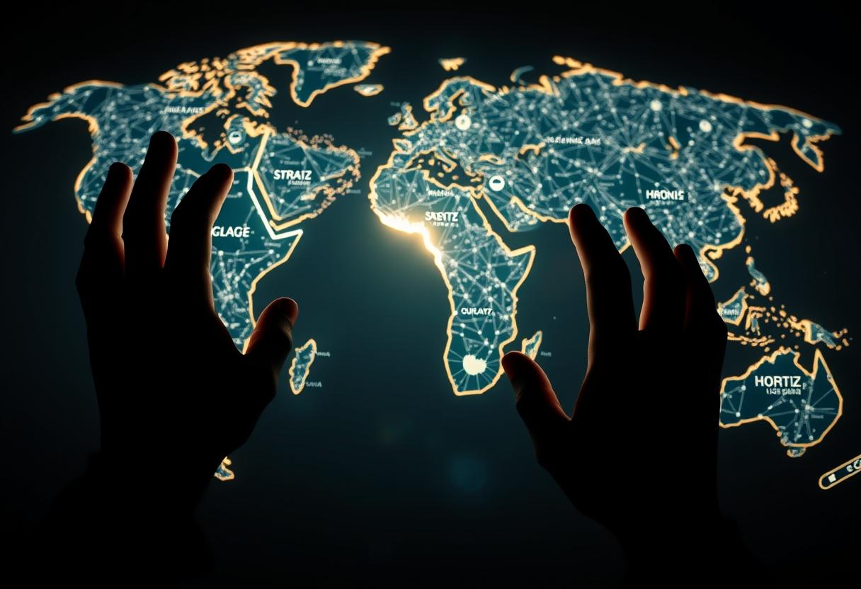 Global chokepoints become new battlegrounds for financial leverage and digital asset influence.