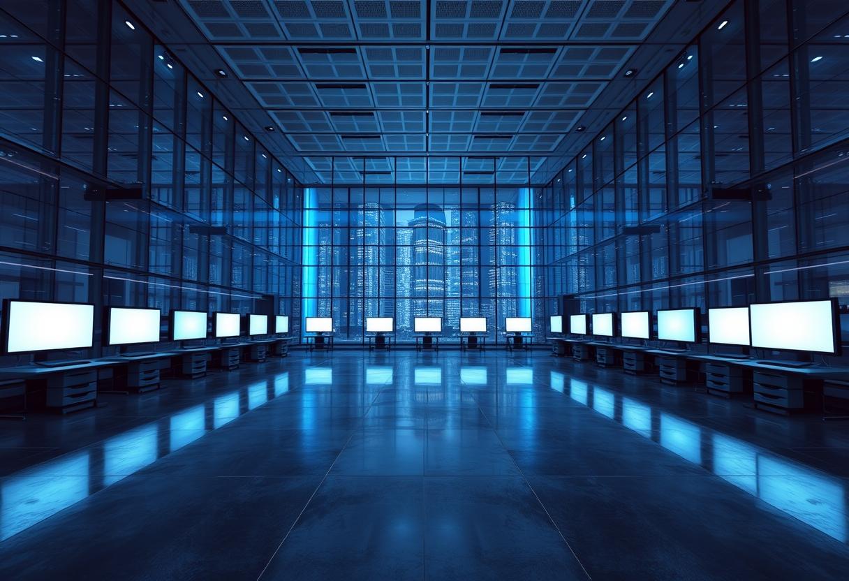 The Ghost Floor: Institutional apathy on empty trading desks.