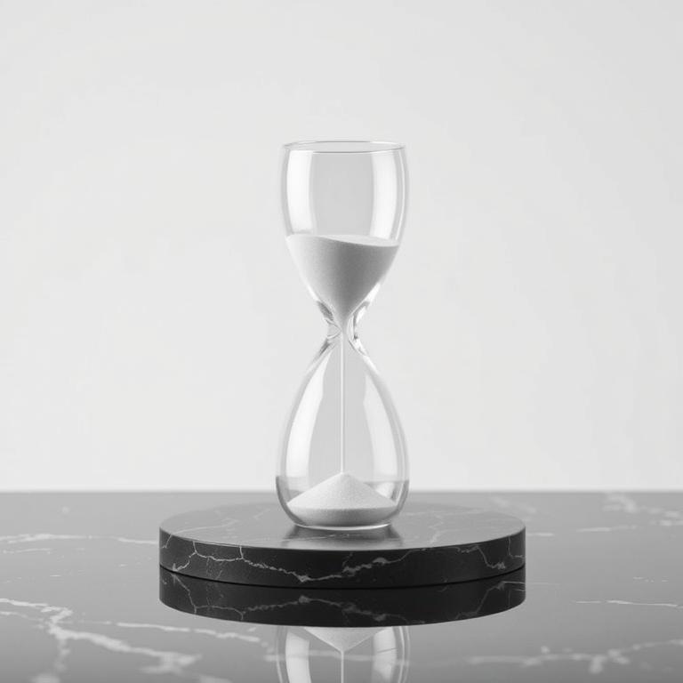 Running Out: Time expires for buyers defending the neckline.