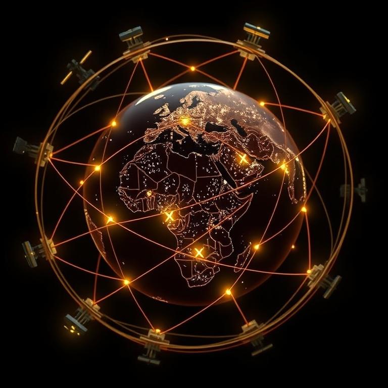 Global Connectivity: The network of digital settlement.