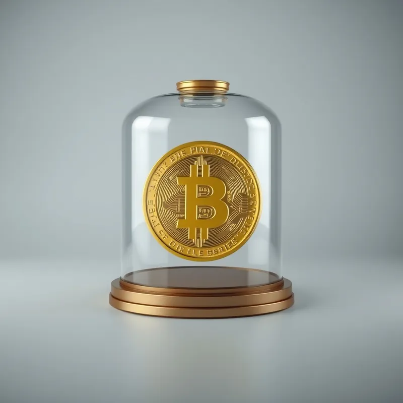 The golden vault holding captive market valuations.