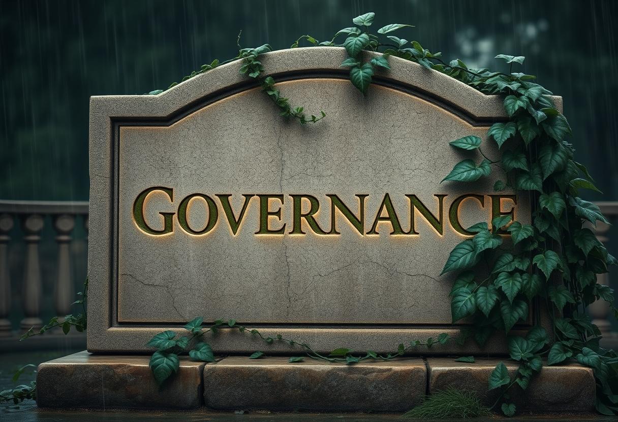 Governance Erosion: The Monumental Weight of Doubt