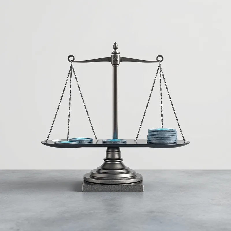 The heavy arithmetic of stacked economic yields.