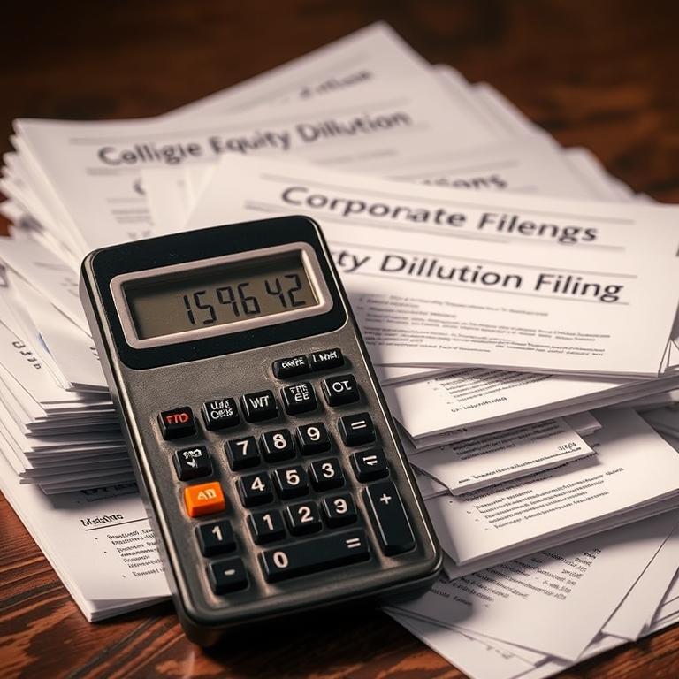 The heavy mathematics behind aggressive equity dilution maneuvers.