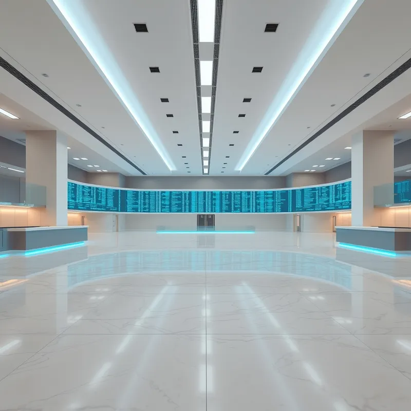 Hollow Infrastructure: High volume but silent trading floors.