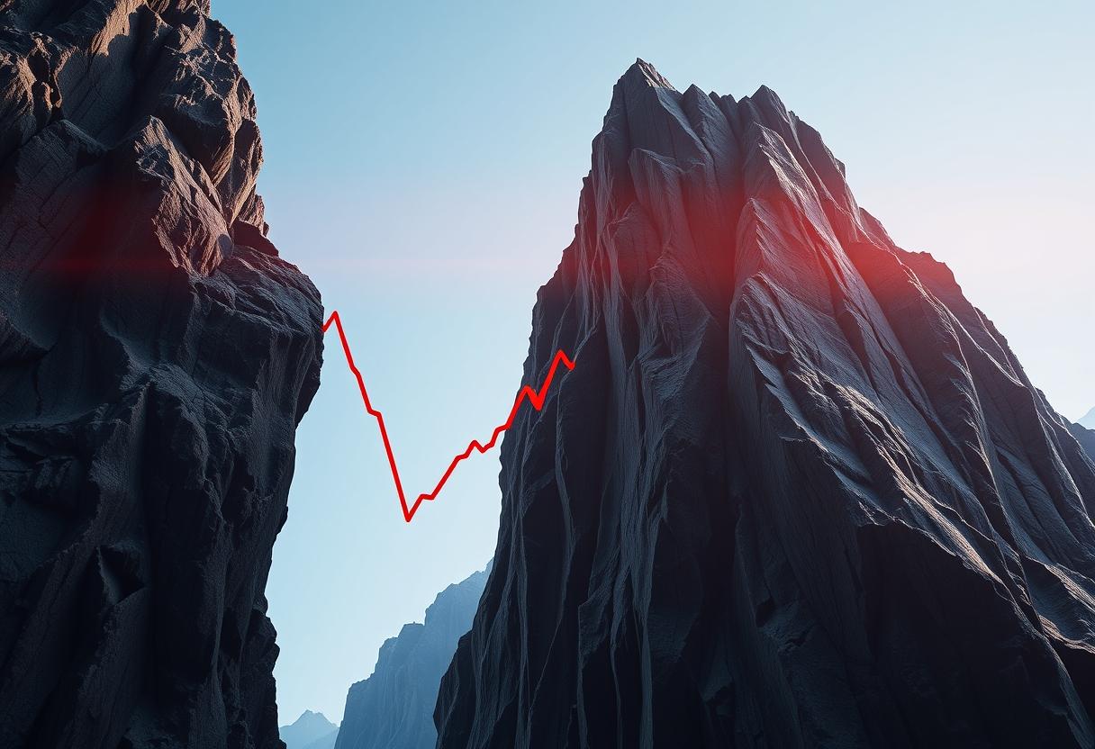 The gravitational pull of hyper-volatile market traps.