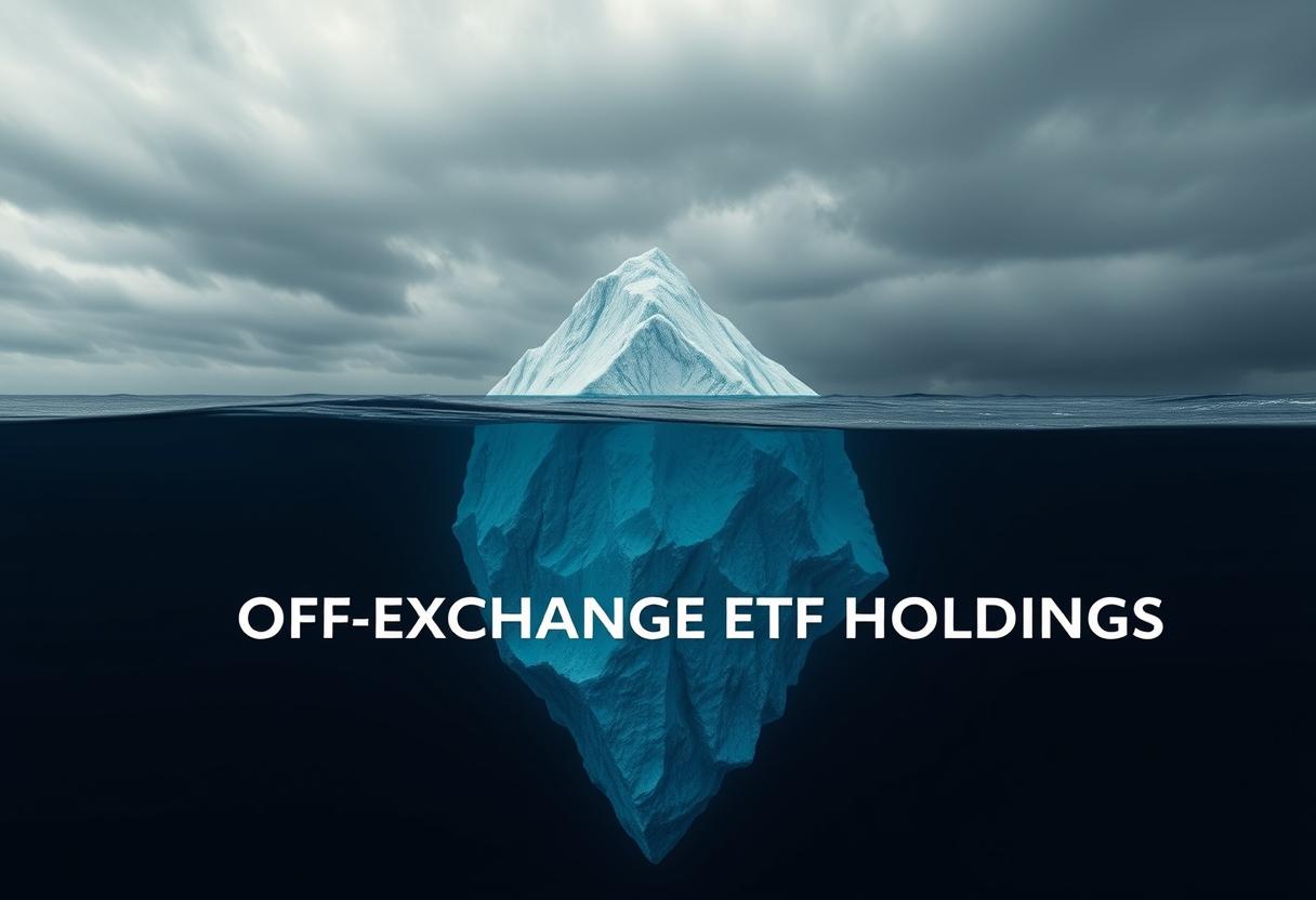 Exchange supply, the tip of an iceberg, now obscures massive off-chain institutional accumulation via ETFs.