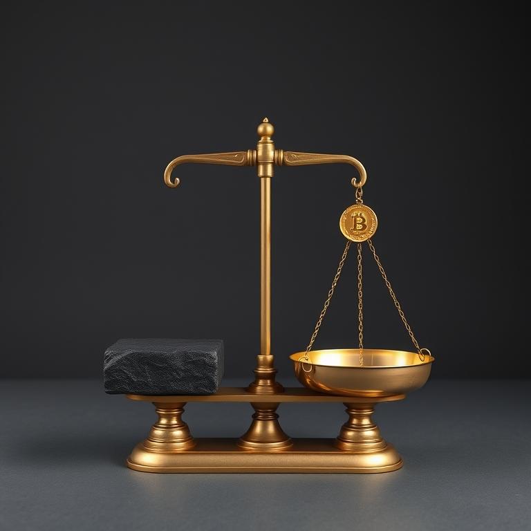 Imbalanced Scales: Asset values rising as economic foundations slip.