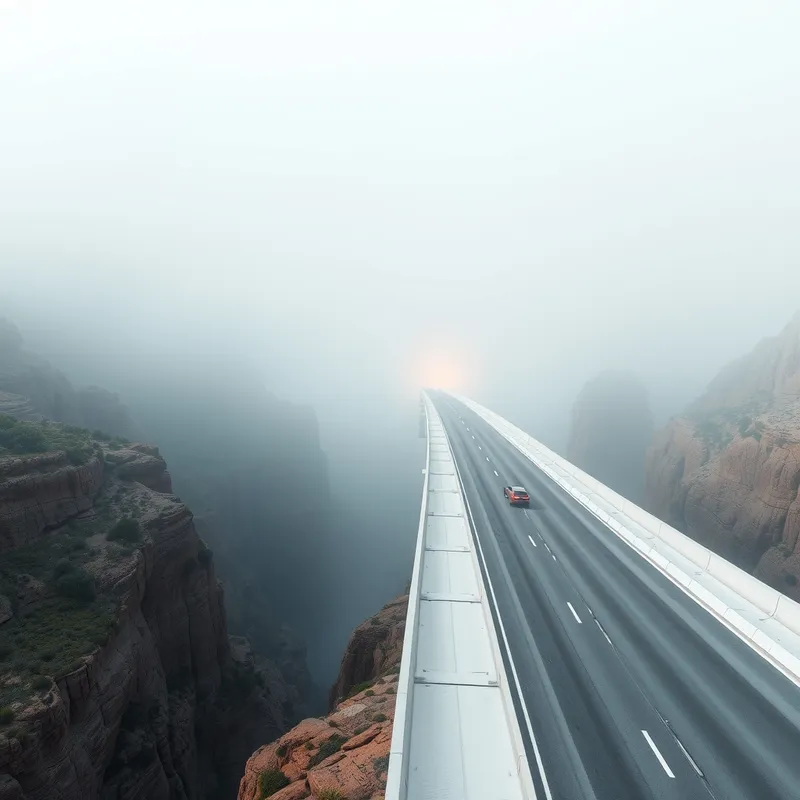 Infrastructure Without Traffic: The bridge to nowhere