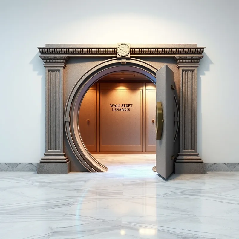 Institutional Gateway: ETF inflows flood the digital vault.