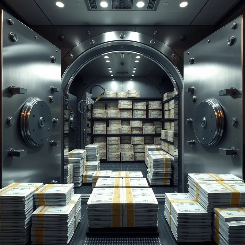 The Institutional Vault: Spot cash absorbs market supply.
