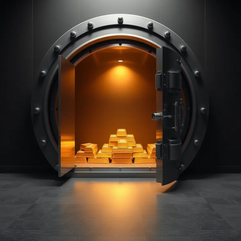 Institutional Vaults: Institutional buyers hold long-term reserves.
