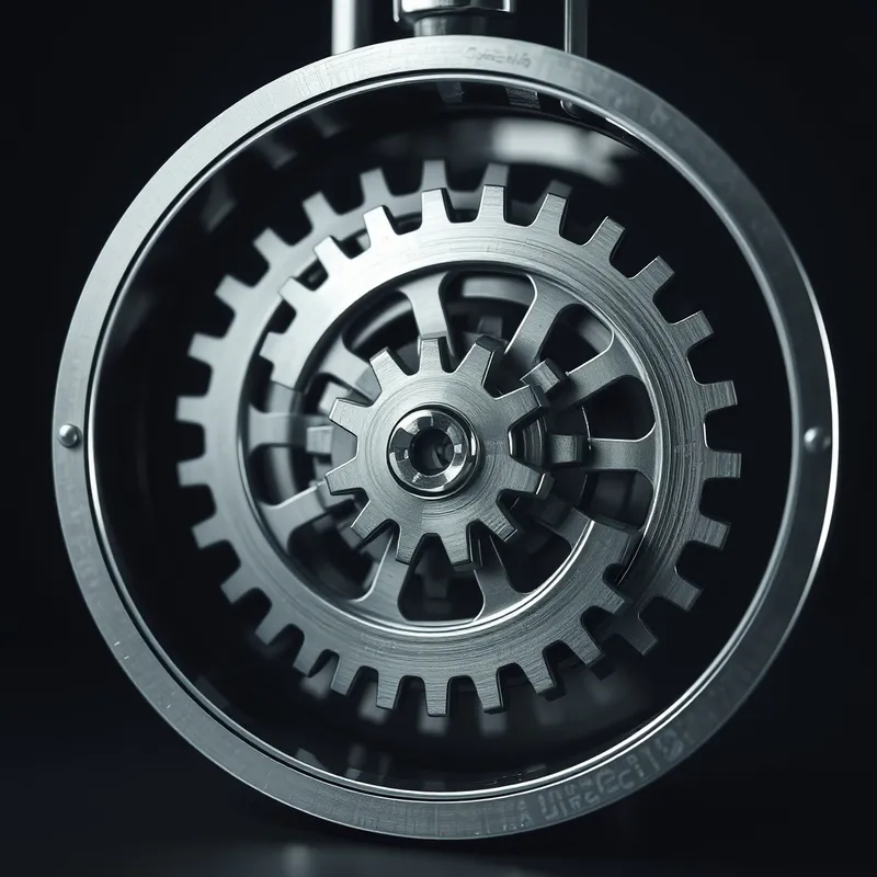 Interlocking gears grinding under the weight of perpetual dilution.
