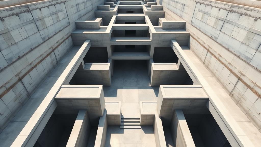 Internal Labyrinth: The intricate pathways of institutional exchange routing.