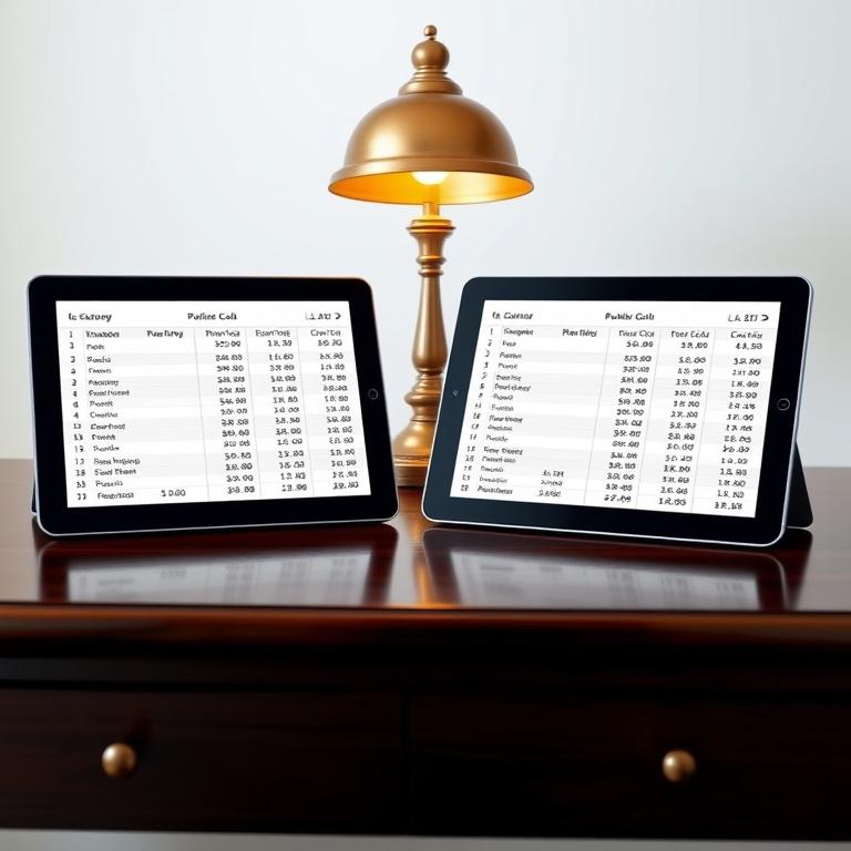 The Ledger Disconnect: Two screens, billions apart.