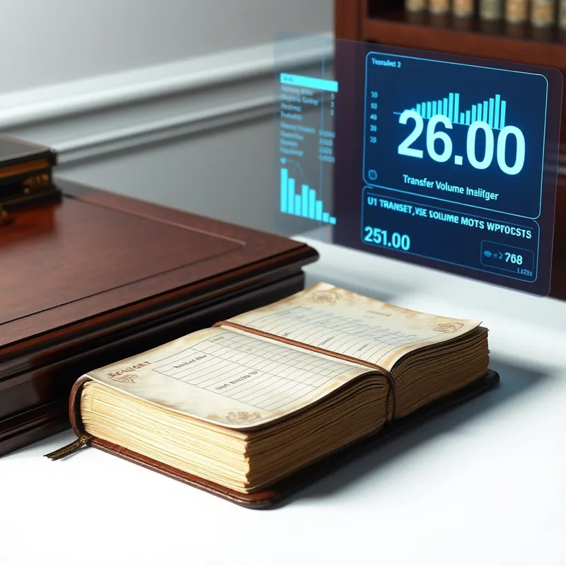 Ledger Evolution: Traditional accounting meeting high-speed decentralized settlement layers.