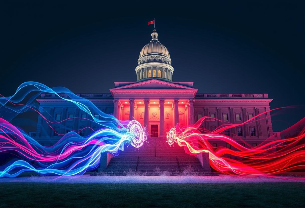 Legislative gridlock intensifies as labor unions mobilize against a pivotal crypto bill.