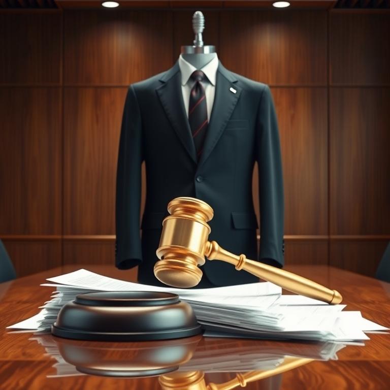 Litigation Overhang: A boardroom besieged by federal paper.