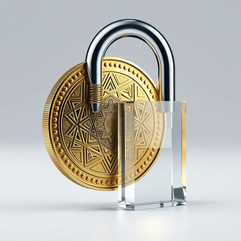 Locked Ledger: The physical manifestation of token immobility.