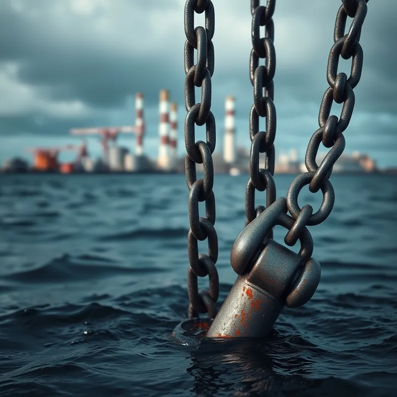 Sanction Drag: Sanctions struggle against shadowed global trade.