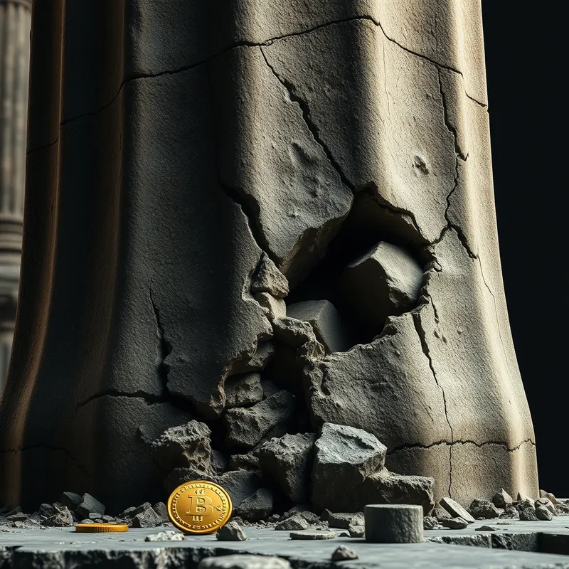 Structural Decay: The mathematical certainty of volatility drag.