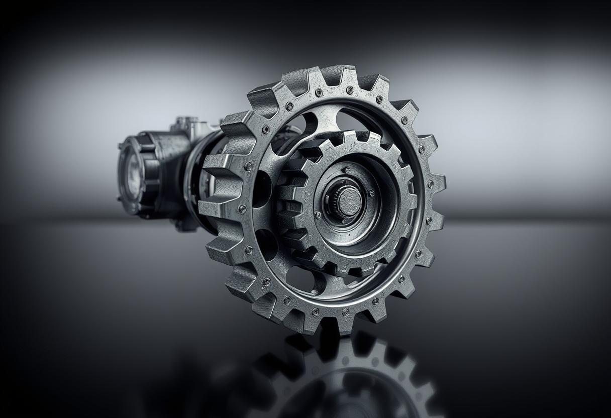 Mechanical Deadlock: When momentum meets the immovable wall of reality.