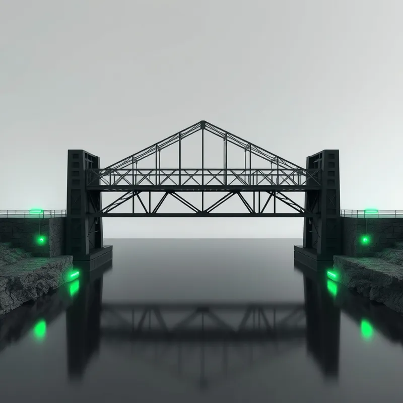 The architectural span between sovereign tokens and real debt.
