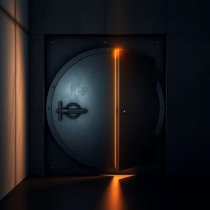 Capital retention forged behind time-locked steel barriers.