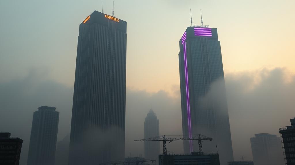Dual Monoliths: Institutional consolidation of assets.