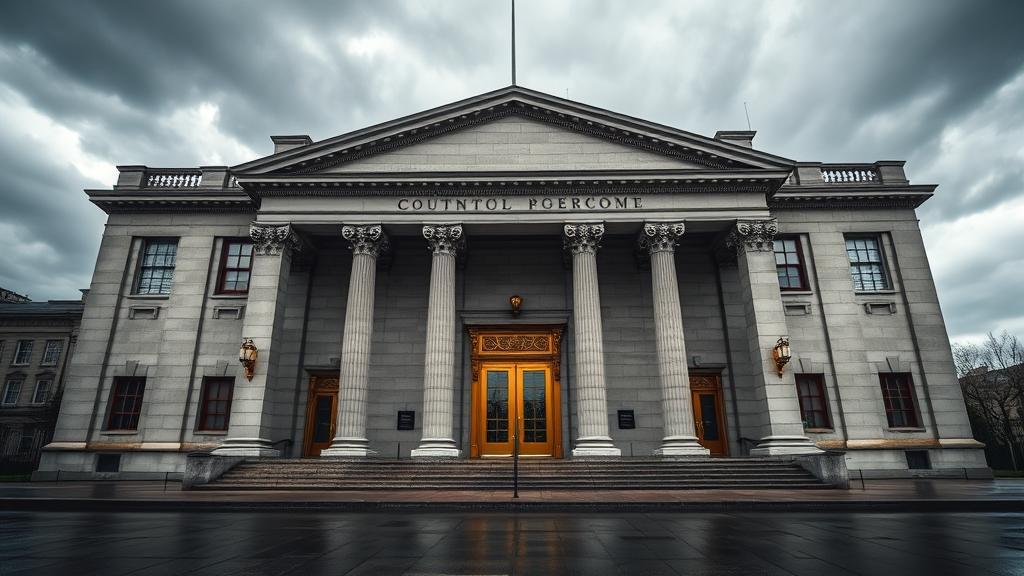 Monetary Bastion: Structural deadlock within the halls of policy.