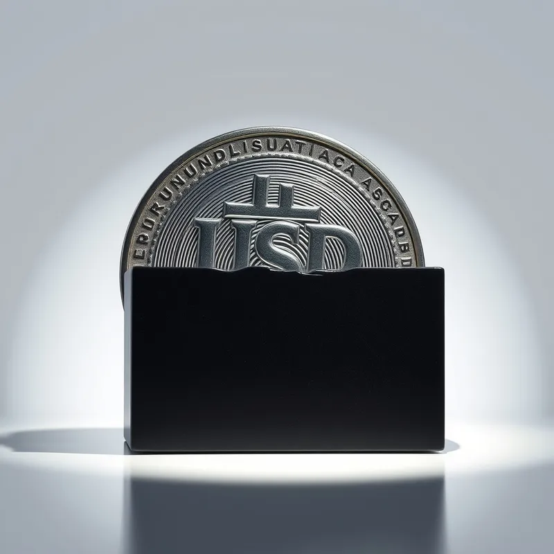 The Obsidian Anchor: Stablecoins locked in sovereign custody.