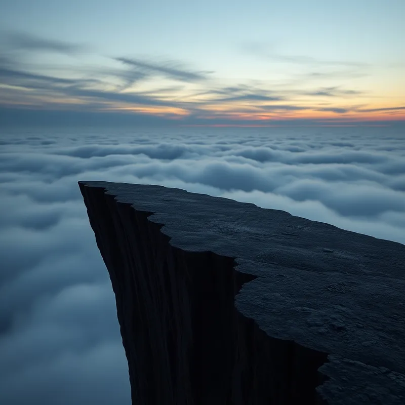 Standing on the precipice of a breakout.