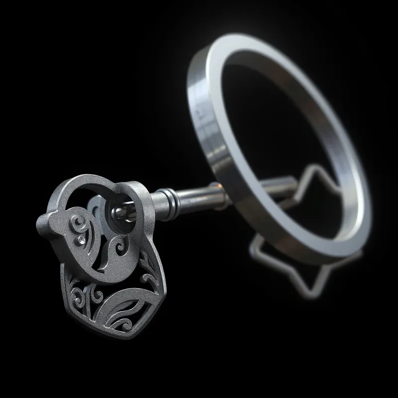 The Oracle Key: Unlocking real-world data for on-chain execution.
