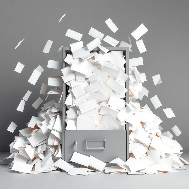 The Paper Avalanche: Automation crushing dispute infrastructure.
