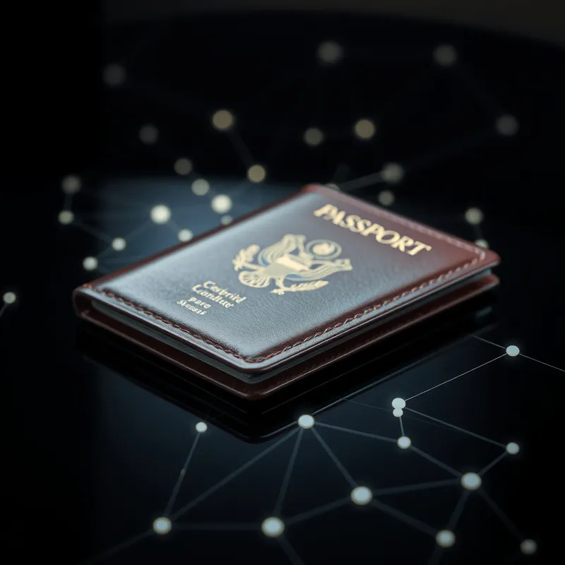 De-anonymized Ledger: Linking passports to public blockchains.
