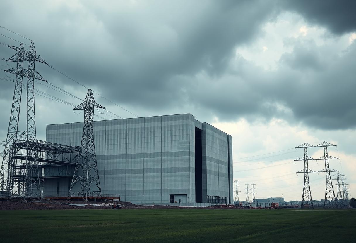 The Hard Ceiling: Physical power meets digital ambition.