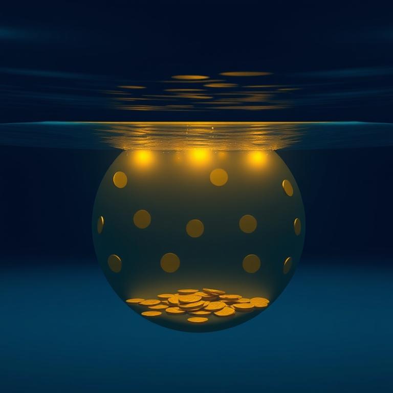 Beneath the placid market surface, a substantial reserve of over 16,800 BTC awaits its pivotal moment.