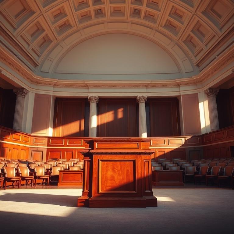 Recess Exile: The sudden quiet after the legislative storm.