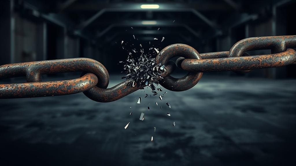 The Sudden Snap: How shadow credit structures break instantly.