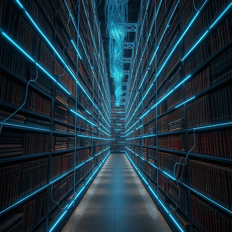 The Shadow Library: Data harvesting at a planetary scale.