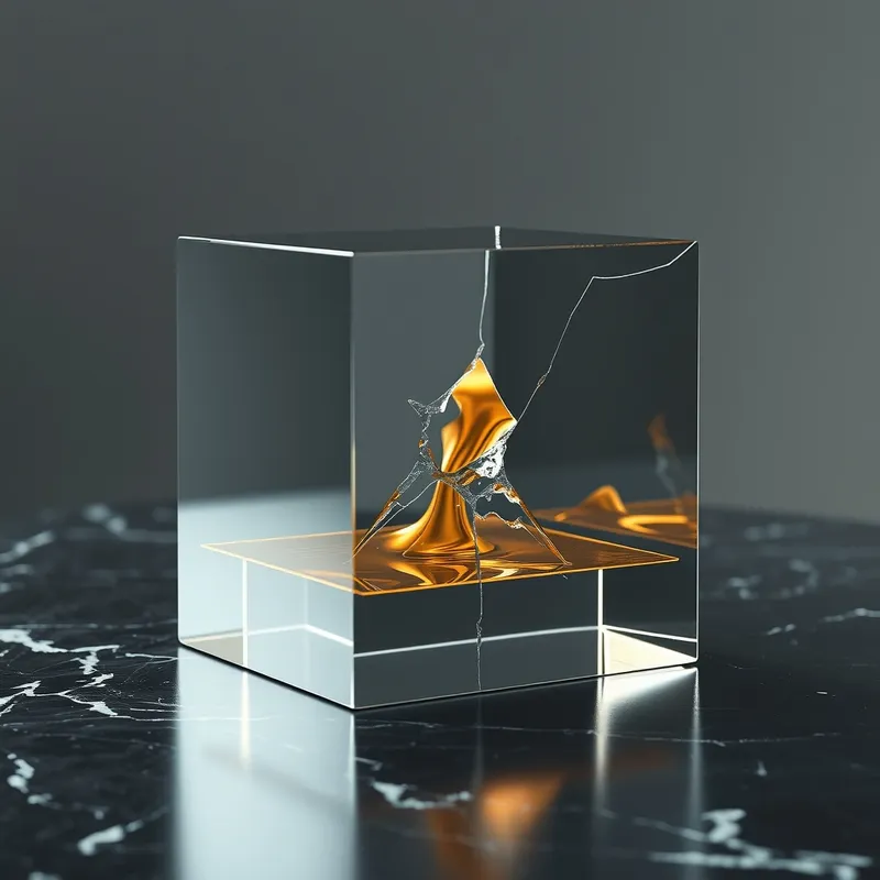The Shattered Cube: The structural collapse of dependent layers.