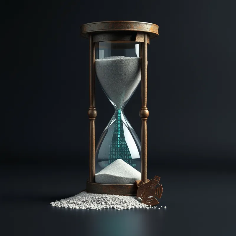 The Shattered Hourglass: Legacy settlement dates giving way to infinite liquidity.