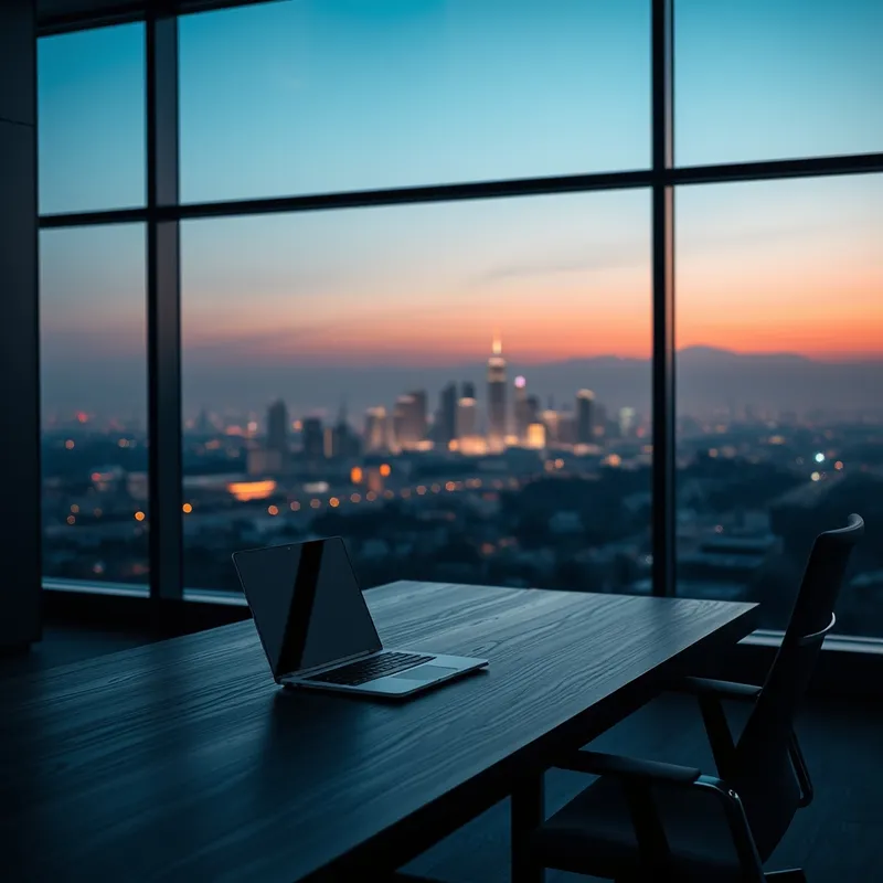 The Quiet Desk: A silent transition of power.