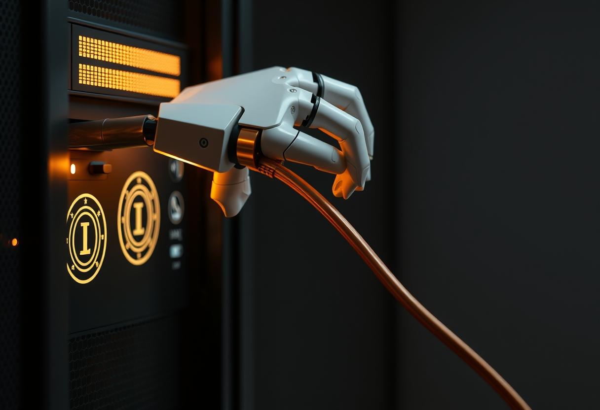 Silicon and Steel: The physical merger of AI and blockchain.