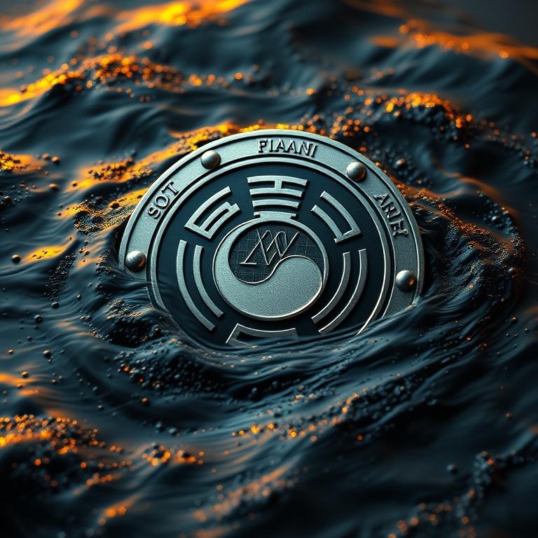 Sovereign Anchor: Institutional defenses tested by market waves.